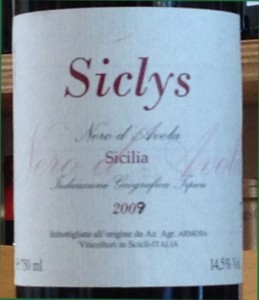 Il vino di Scicli