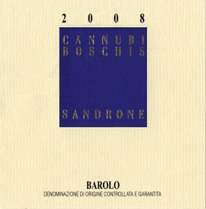 I Cannubi 2008 di sua eminenza il Barolo